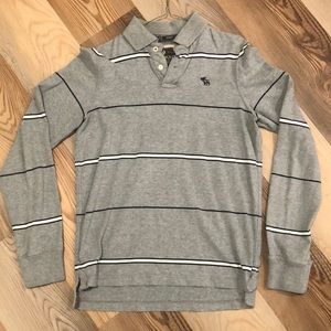 Men’s long sleeve polo